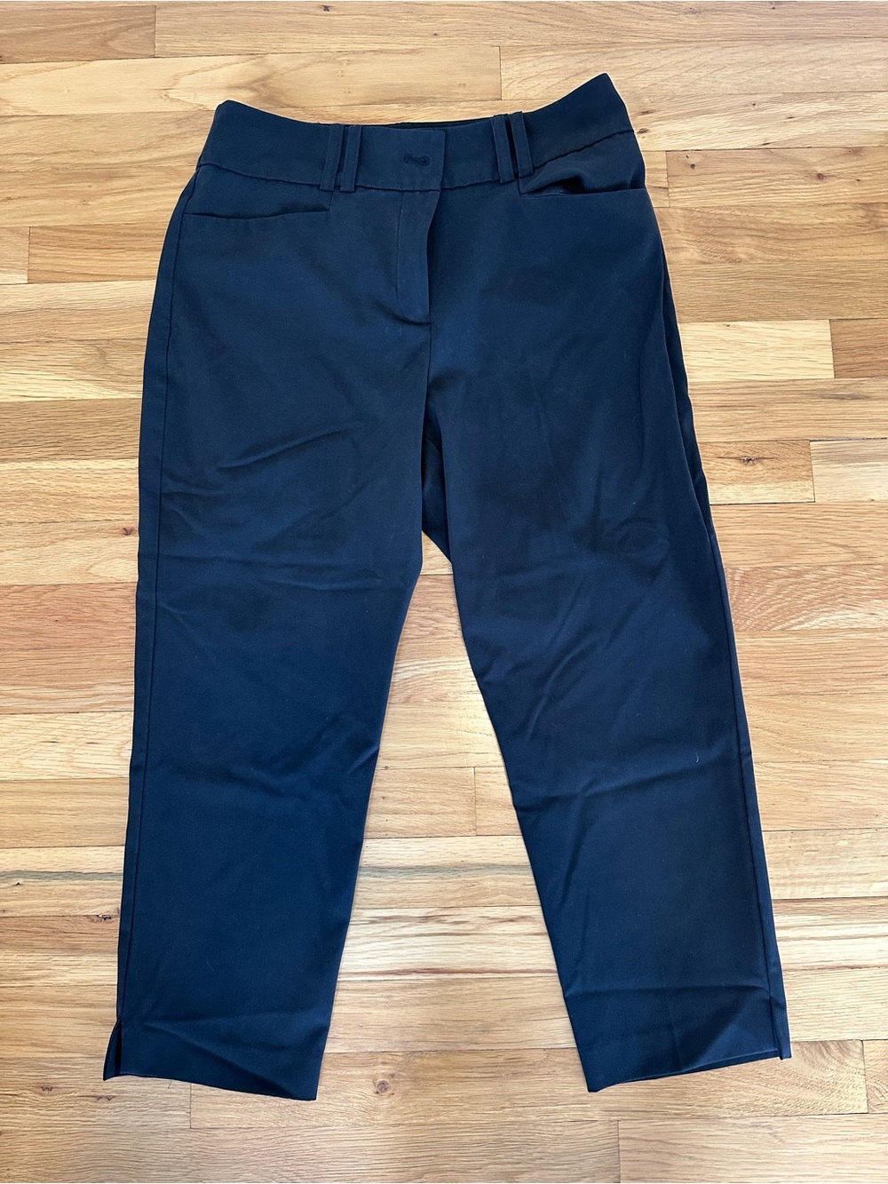 New York & Company Size 10 Women’s Black Dress Pants - Cropped Straight Leg